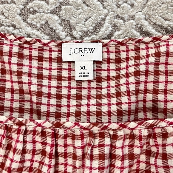 J. Crew Factory Square Neck Ruffle Top - Picture 11 of 13
